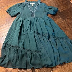 Matilda Jane Heart to Heart Opening Night Clip Dot Dress, size 8